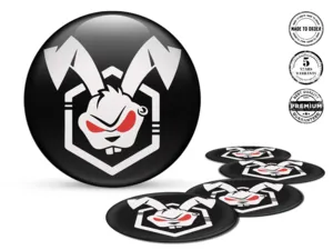 Wheels Decals Label Gravitational Thrust